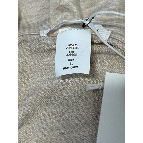 Antistar One-Piece Jumpsuit Wide Leg Spaghetti Straps Tan Beige Size L Comfy - Picture 10 of 11